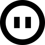 Pause SVG Icon